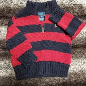 Vintage Polo sweater by Ralph Lauren 18mos.